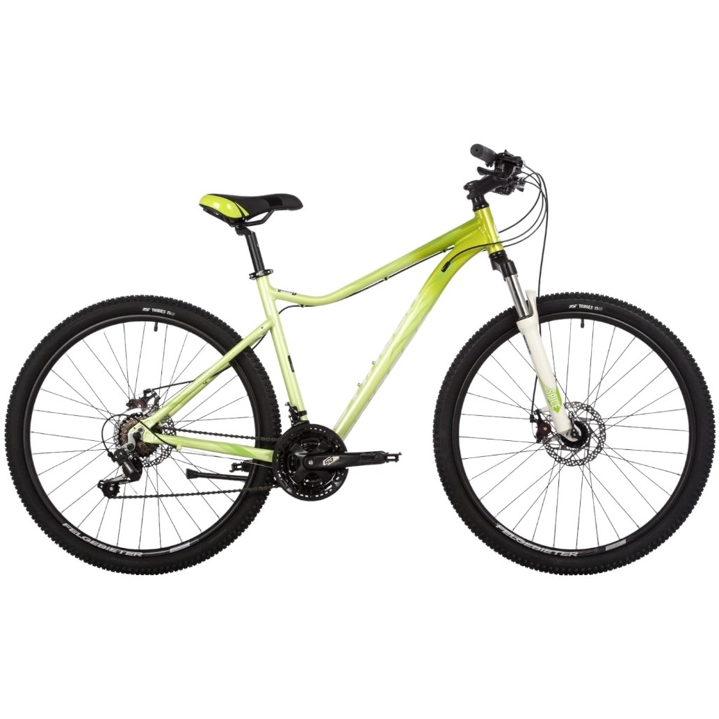 Велосипед STINGER 27.5" LAGUNA EVO зеленый, алюминий, размер 17" 27AHD.LAGUEVO.17GN3
