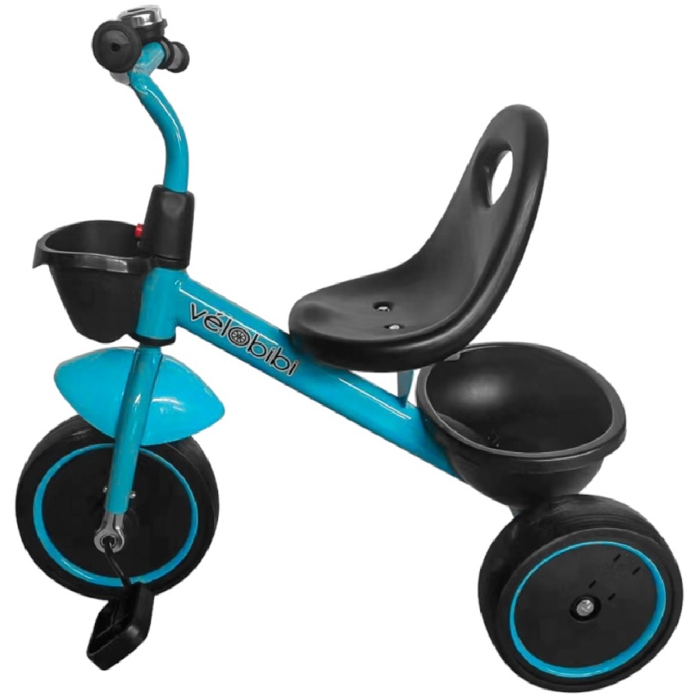 Велосипед трёхколесный ЮПИТЕР (колеса EVA 10"/8") голубой (Арт. ВЛ-2576) ВЛ-2576