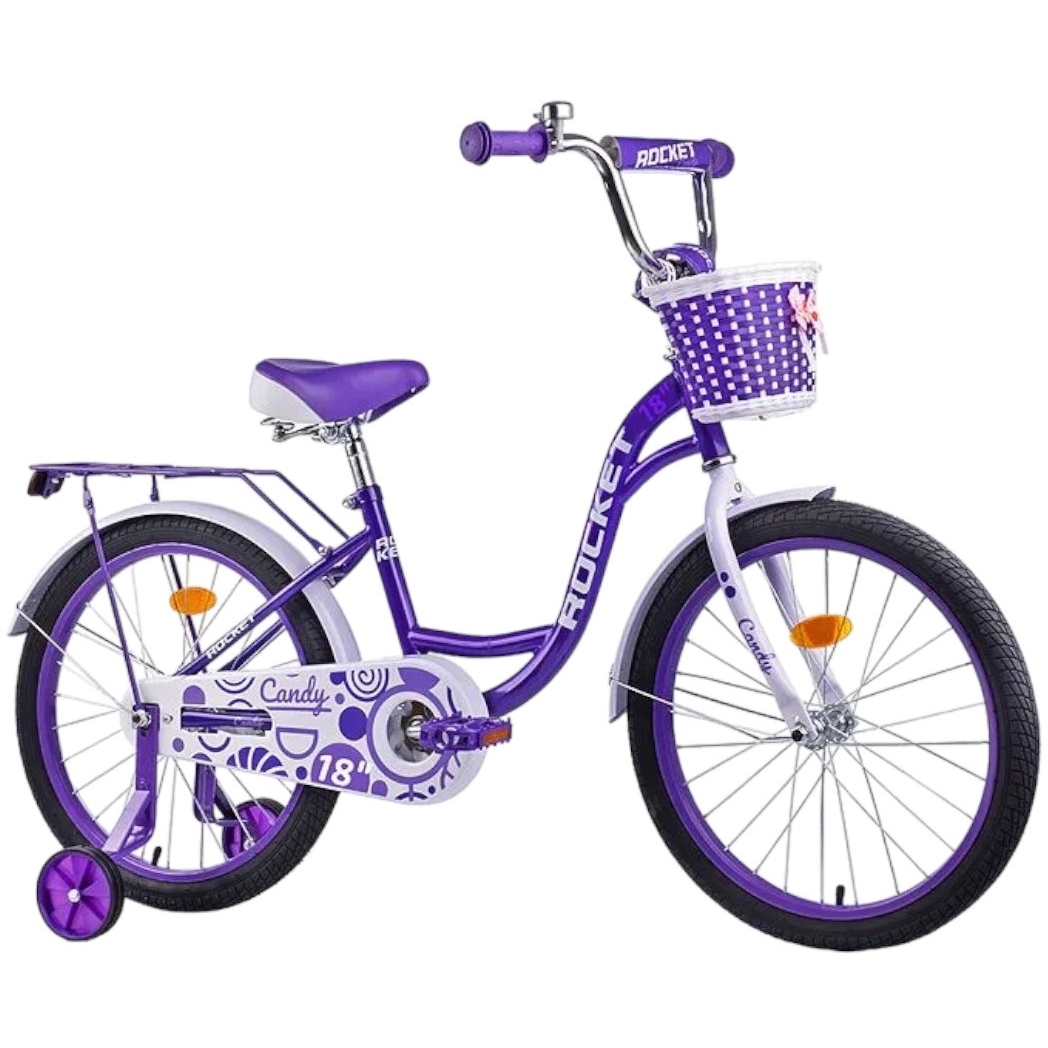 Велосипед 18" Rocket Candy (фиолетовый)