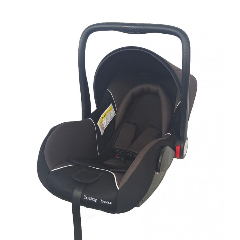 BABY CAR SEAT HB801 с подушкой вкладышем (группа 0+ от 0-13 кг.) ПР (BLACK+GREY) HB801