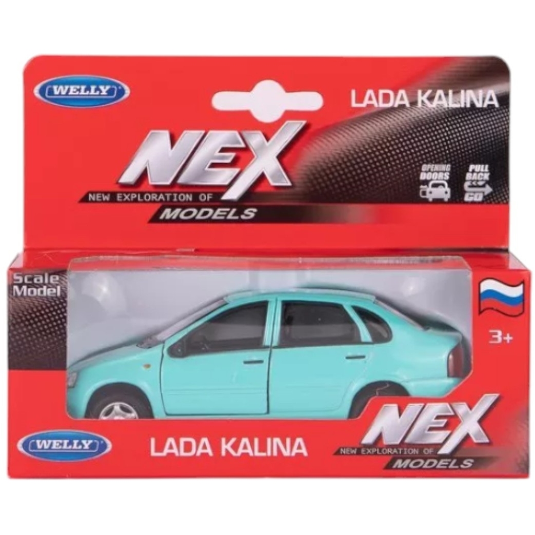 Машинка WELLY 1:38 LADA Kalina, в ассорт. 42383W