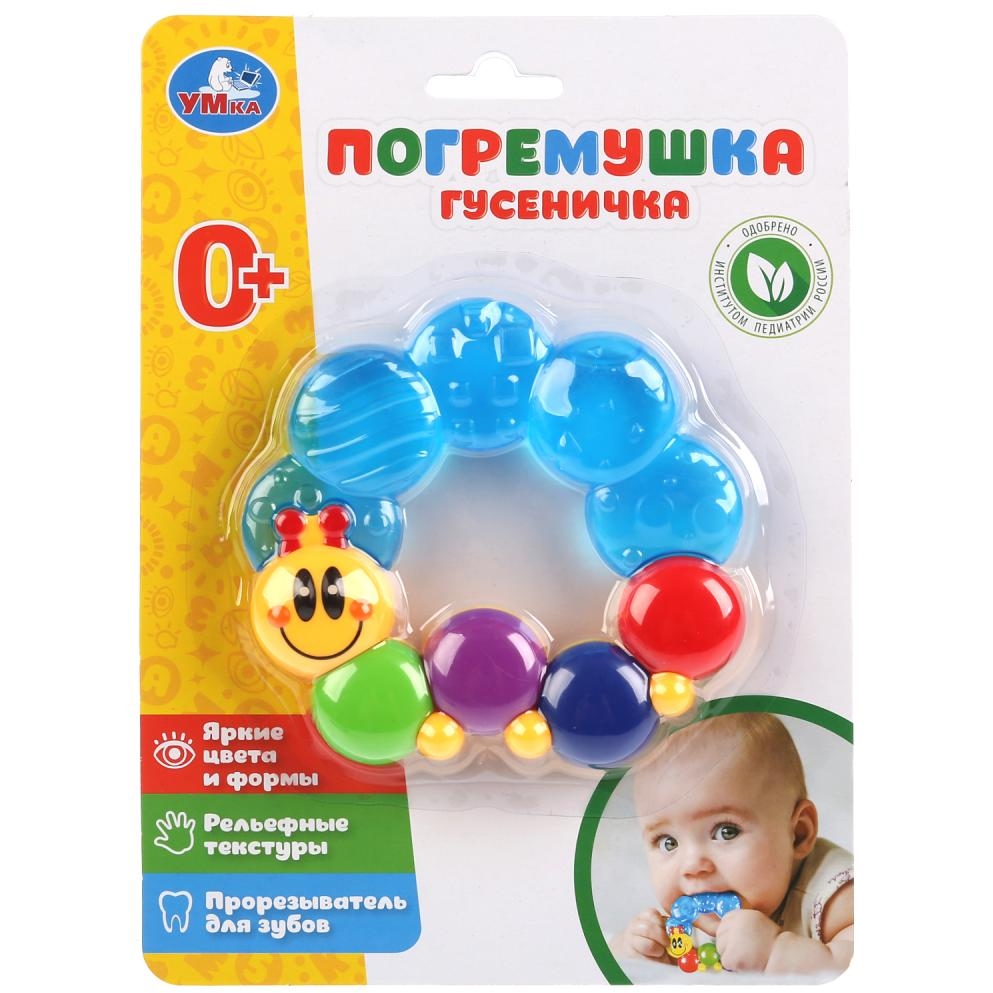 Развивающая игрушка Гусеничка на блист. Умка в кор.4*24шт HL306D-R