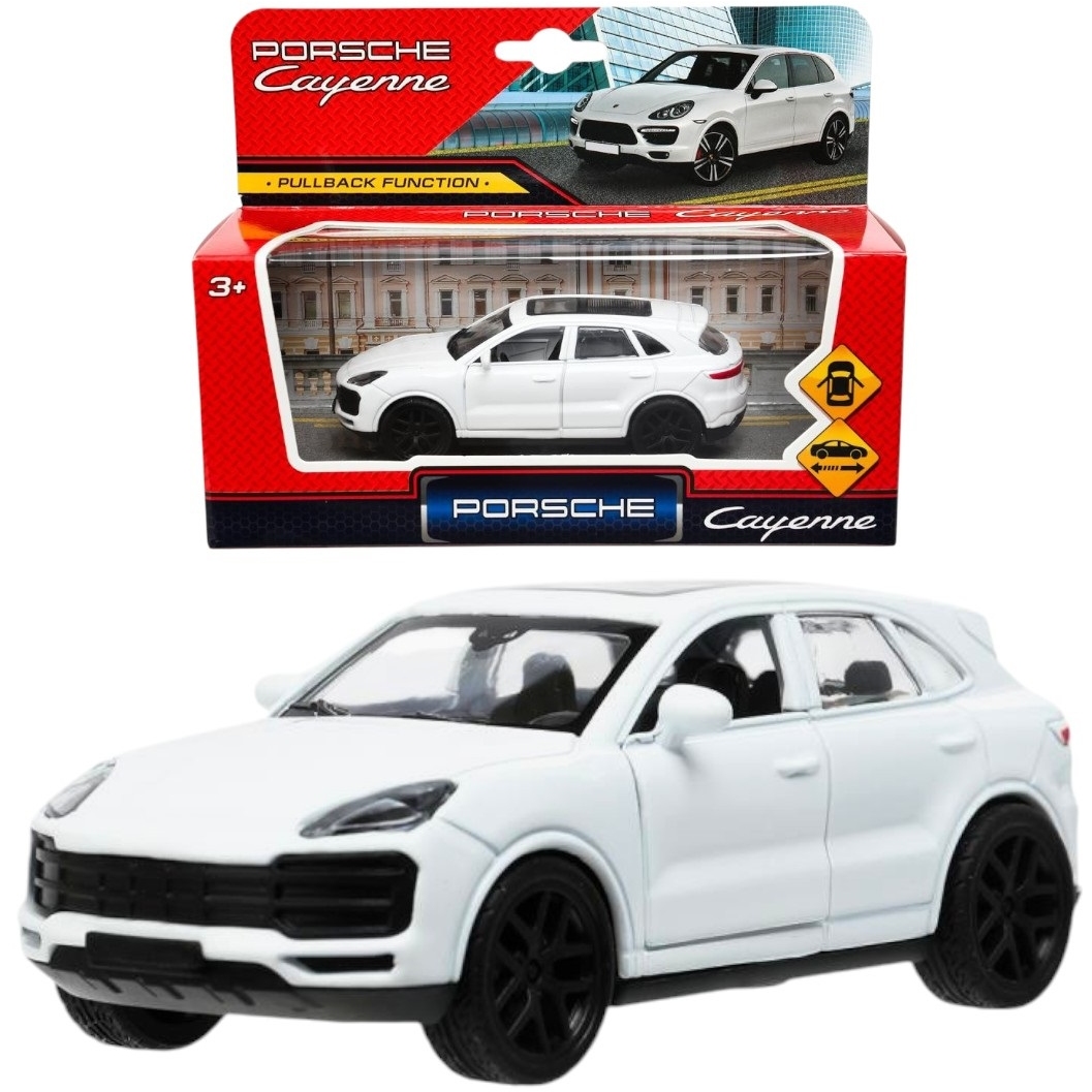 Модель металл porsche cayenne 11 см, двери, инерция Технопарк в кор.2*120шт 2307669-R2