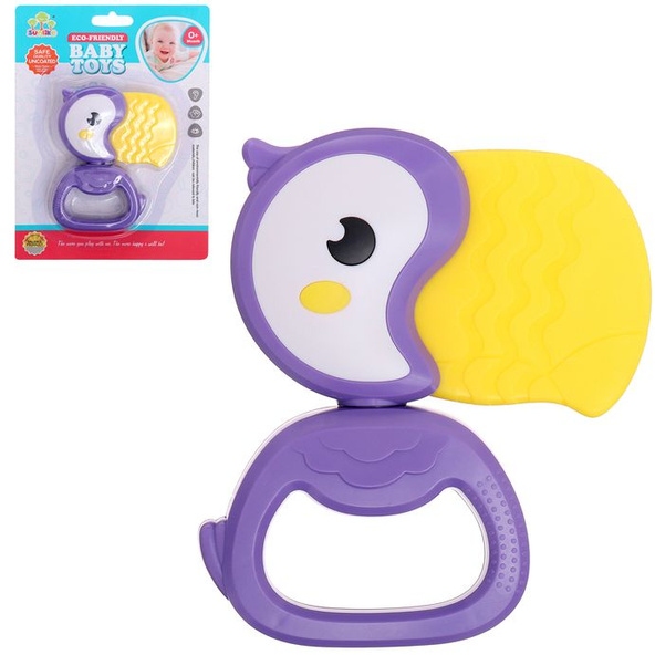 Погремушка с прорезывателем "Туканчик" 10103342