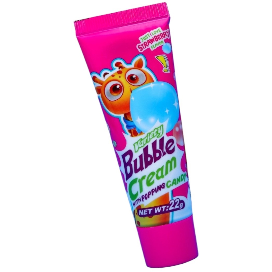 Жевательная резинка "Bubble Cream", с фруктовым вкусом, 22 г 10166063