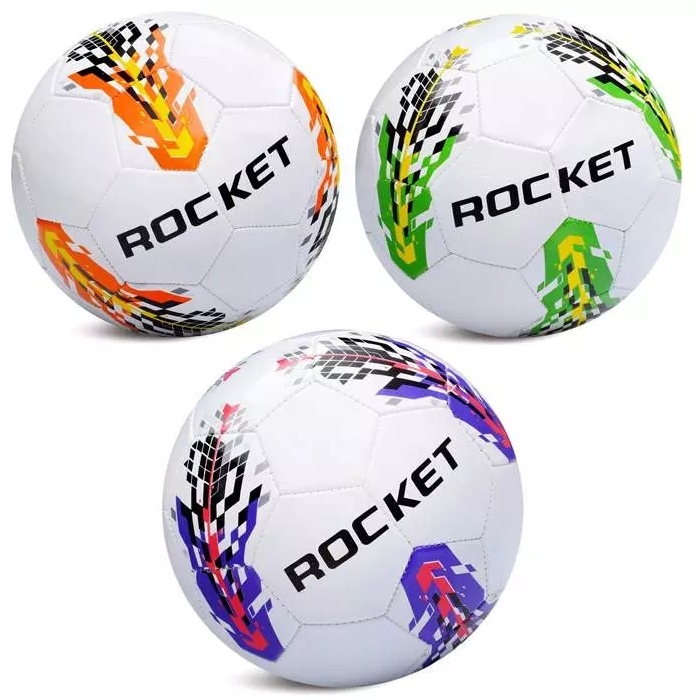 Мяч футбольный ROCKET, PVC, размер 5, 280 г 