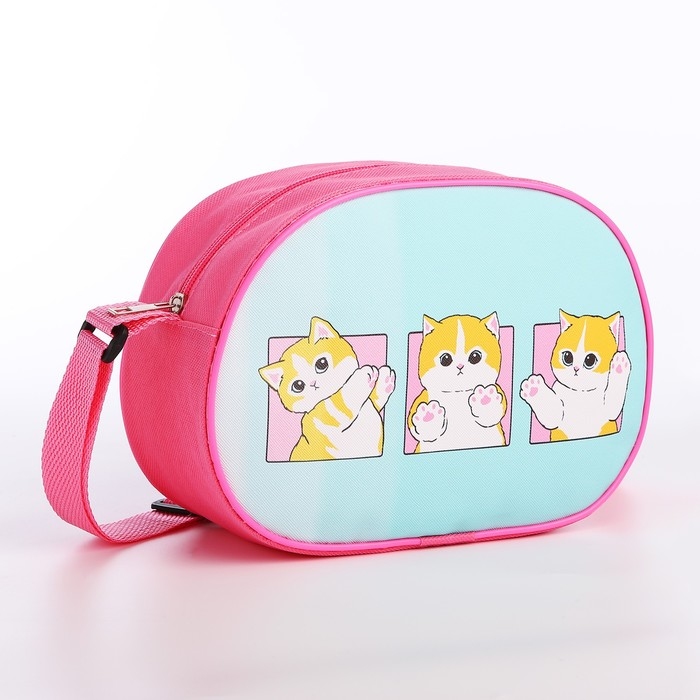 Сумка через плечо "Сладкий котик" 22*16 см 10103243