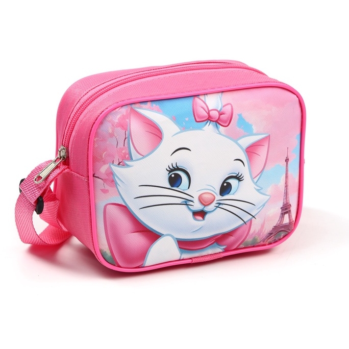 Сумка детская для девочки через плечо 19.5×14.5×7см, Коты аристократы 10514052