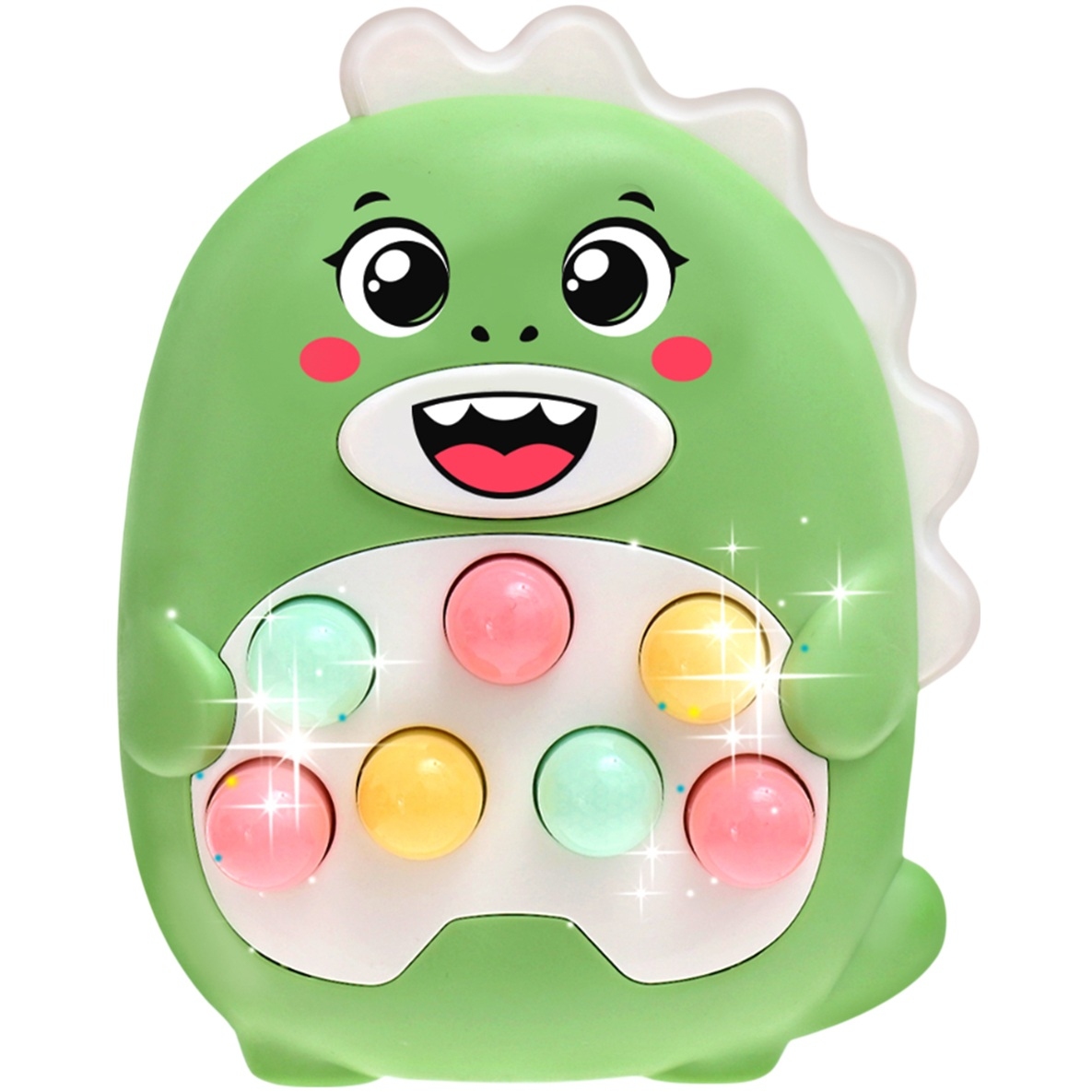 ZABIAKA Музыкальная игрушка "Весёлый дино" SL-06256A звук, свет, цвет светло-зелёный 10075172