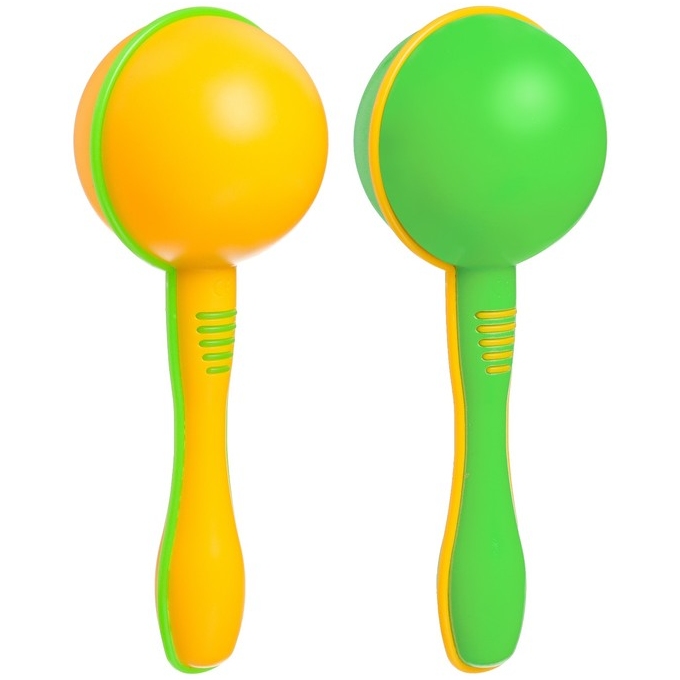 Набор погремушек «Перкуссионные маракасы», шейкеры, 2 шт., цвет МИКС, Крошка Я 9952532