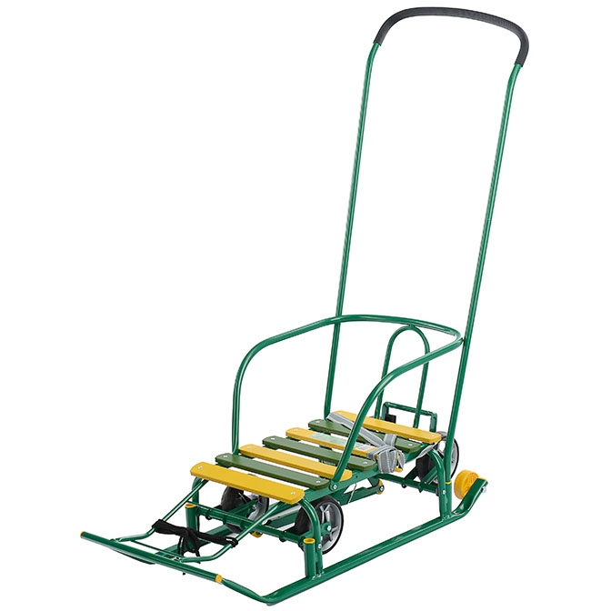 Игрушка. Санки детские "Тимка 5 универсал+" (зеленый) Т5У+/З