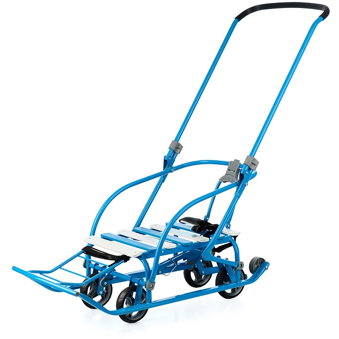 Игрушка. Санки детские "Nikki 3" (голубой) N3/Г2