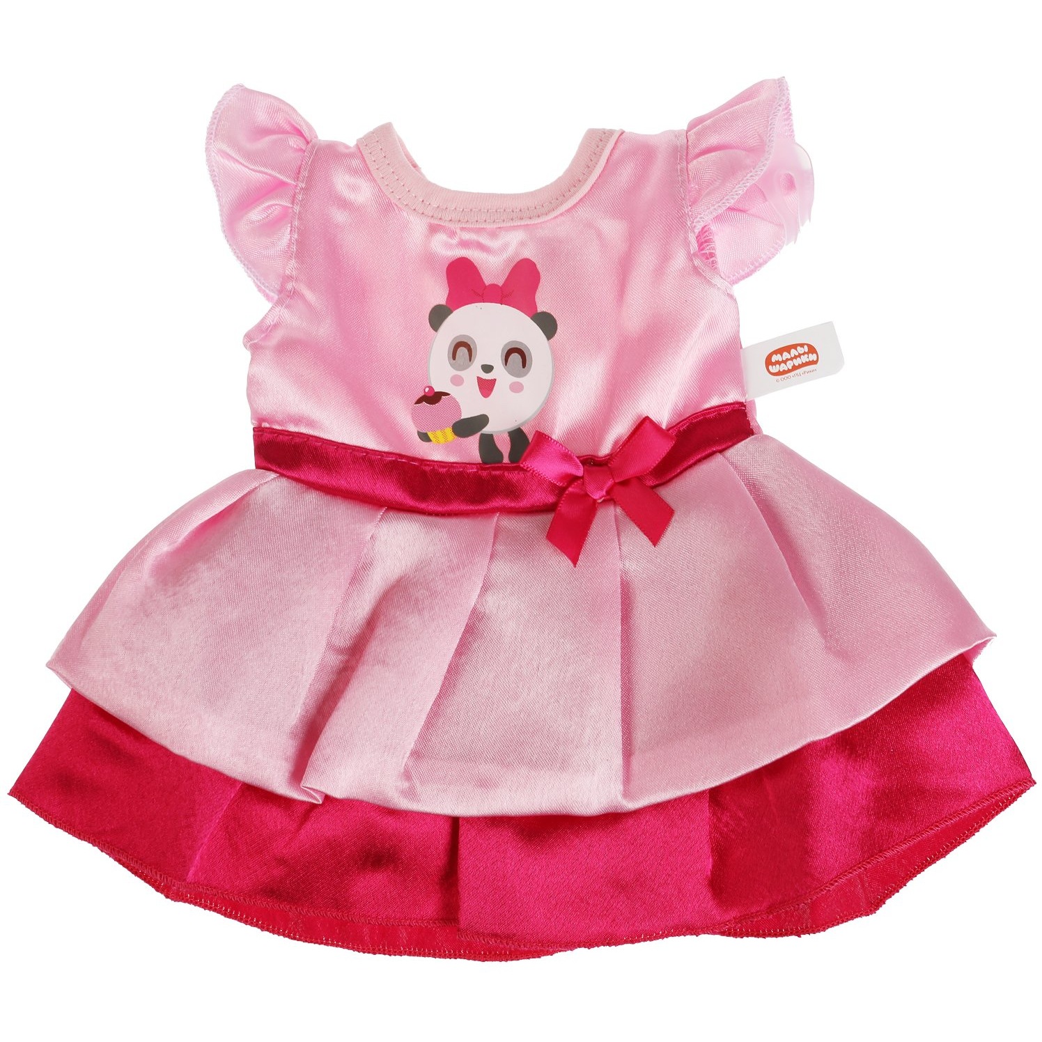 Одежда для кукол "Малышарики" (платье, принт панда, 40-42 см) ОТFРАNDА01DRU